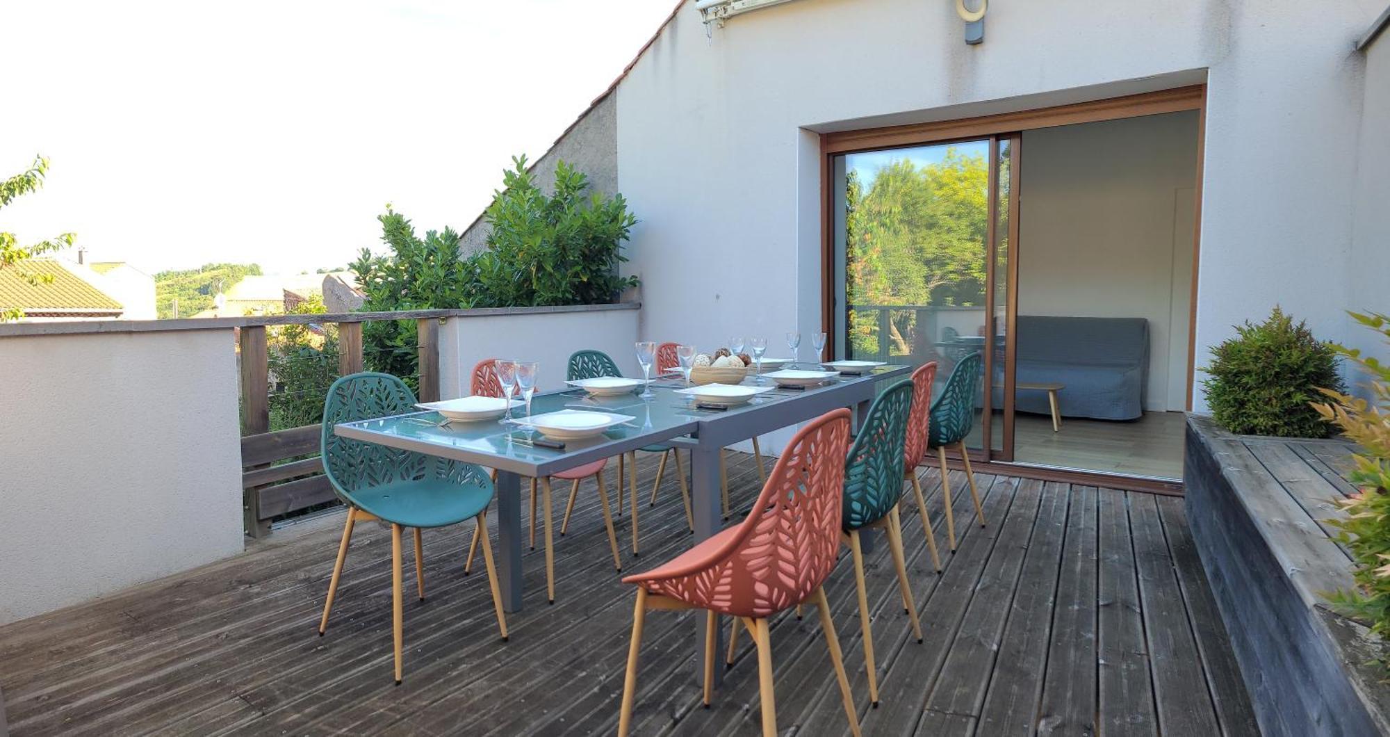Les Maisons Bareyre - Grandes Maisons Avec Terrasse Saint-Sandoux Exterior photo